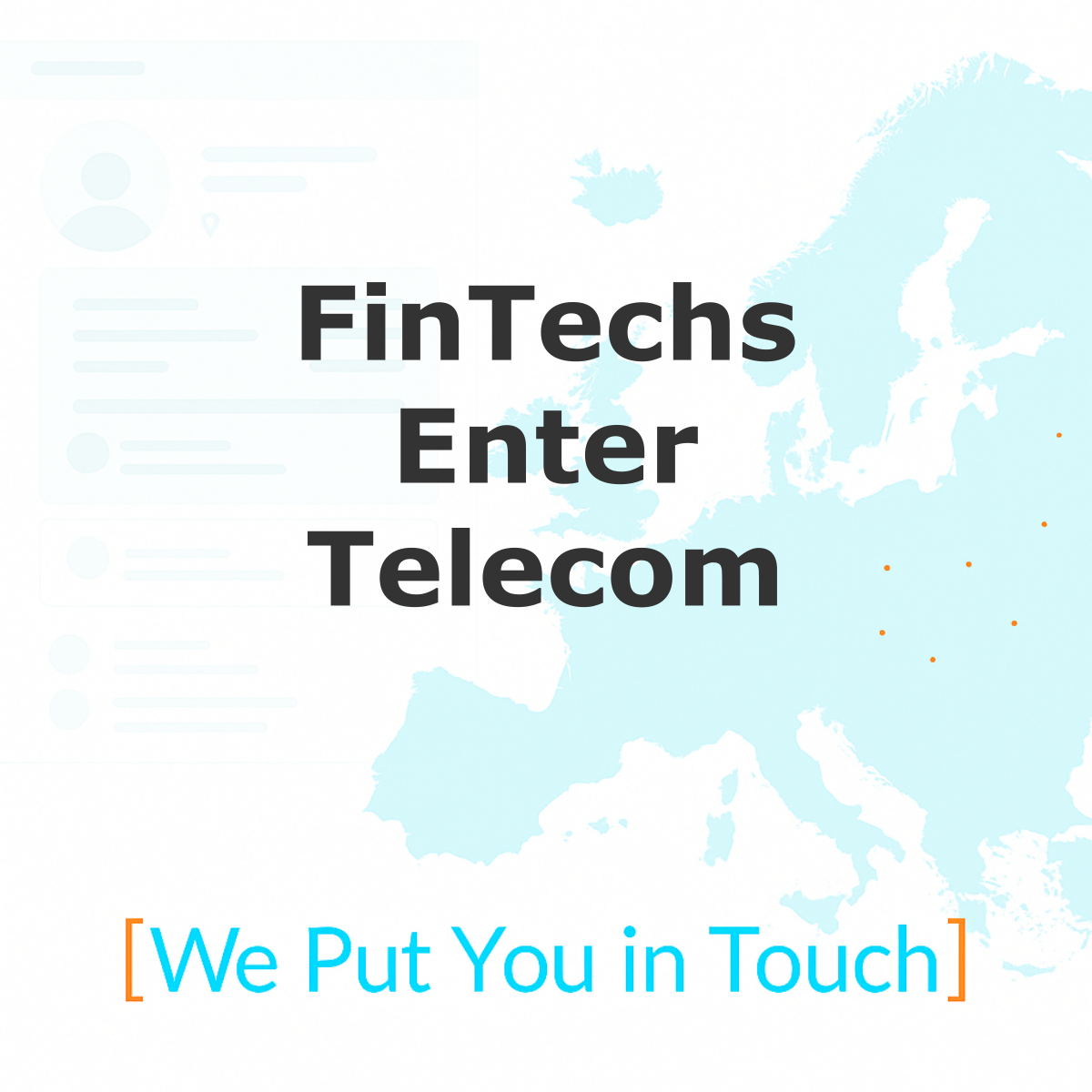FinTechs as MVNOs: Banking Meets Telecom