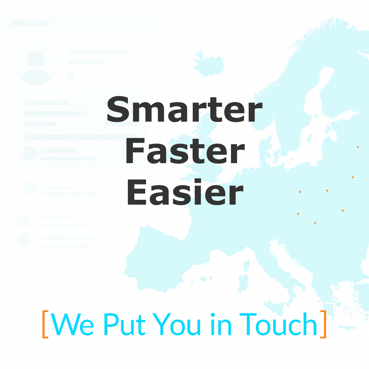 We Put You in Touch App Release