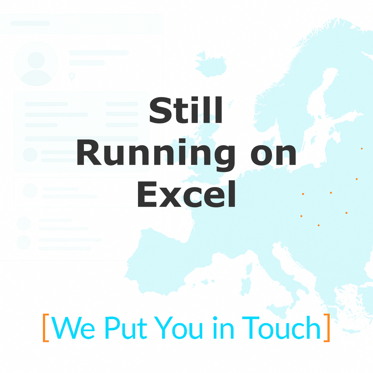 Still Running on Excel