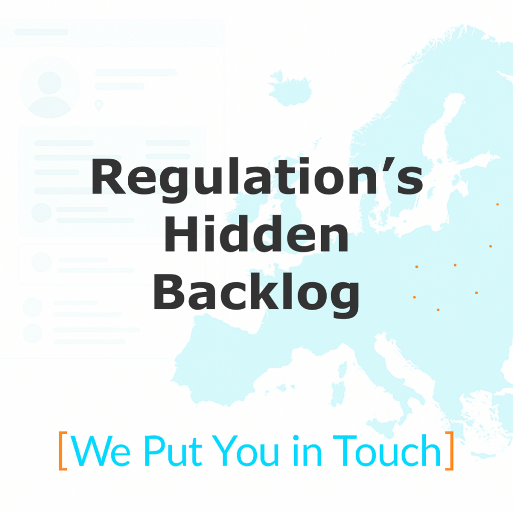 Regulation's hidden backlog