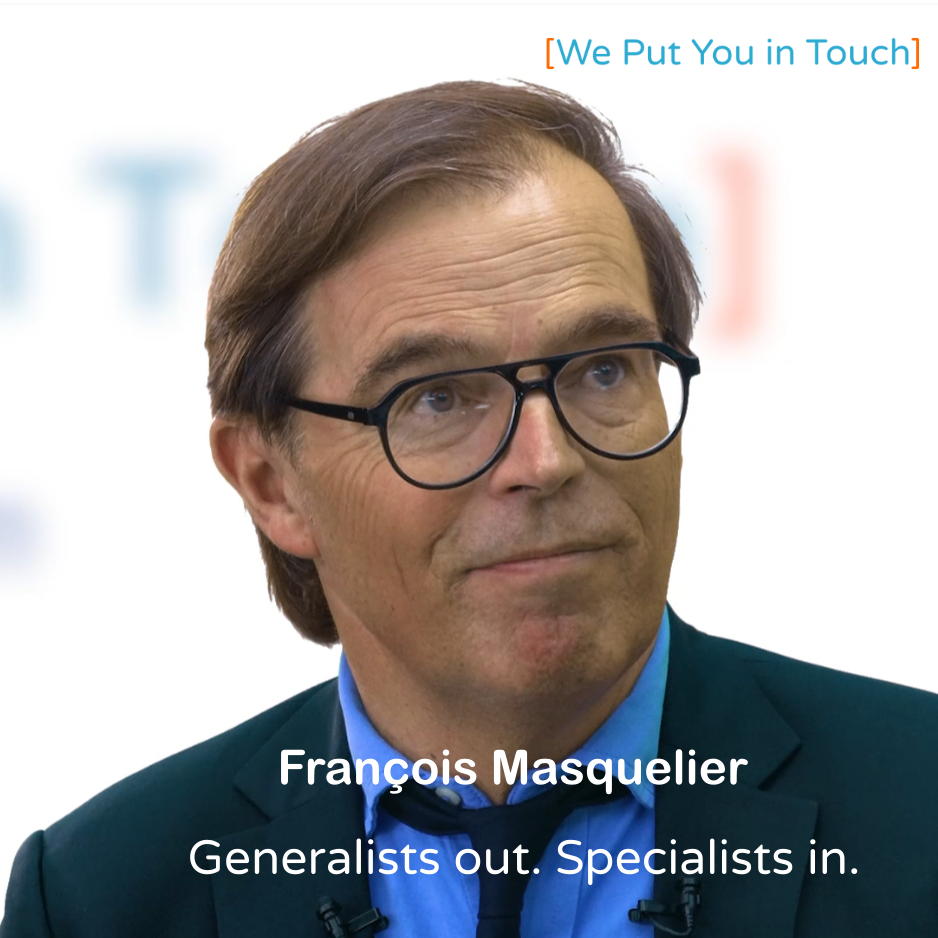 Generalists out. Specialists in. François Masquelier on what AI is really changing in treasury