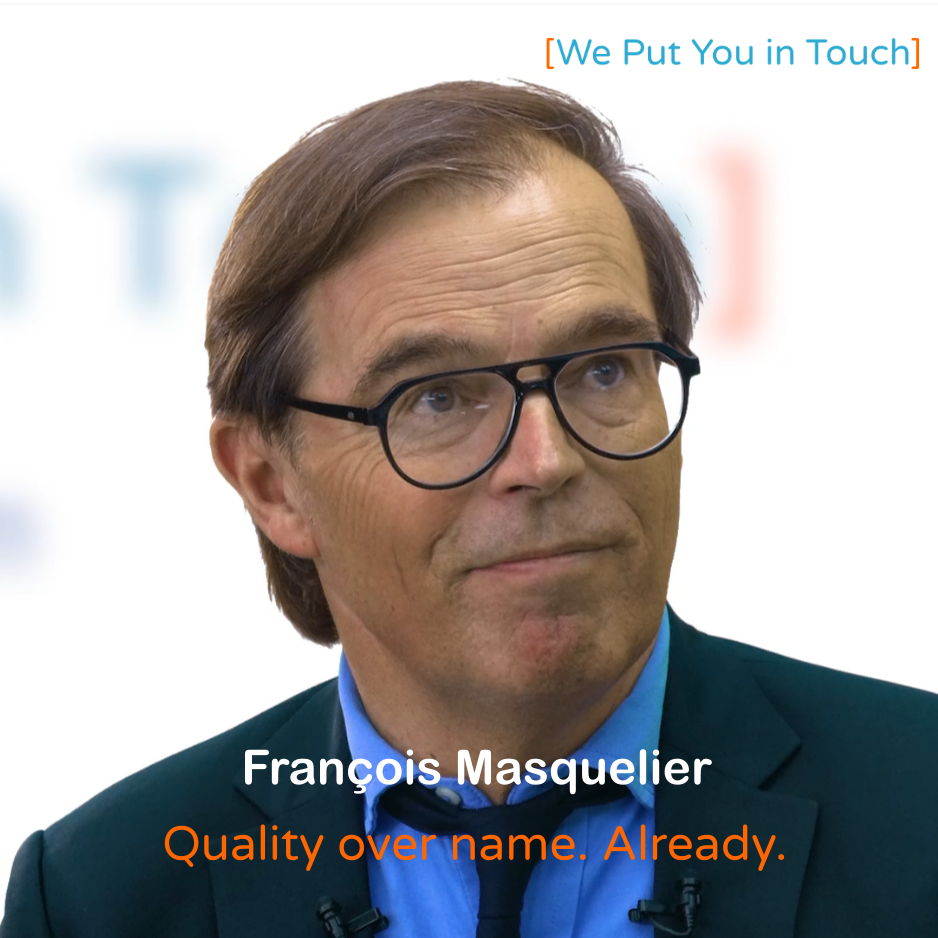 The independents are coming. François Masquelier on what is changing for the Big4