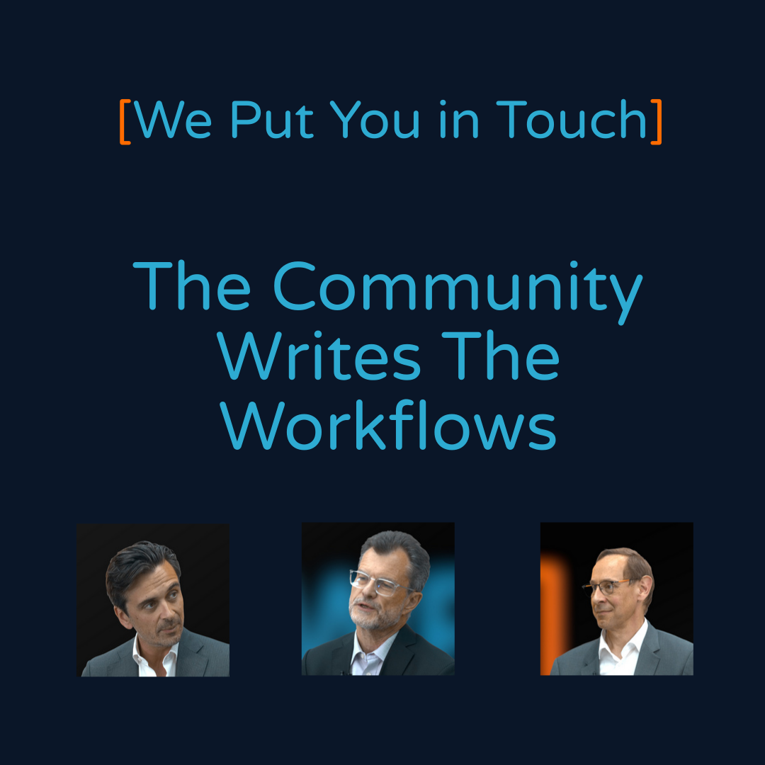 The Community Writes The Workflows. Olivier Maréchal and Vincent Dron on Co-Building Cigno With Consultants